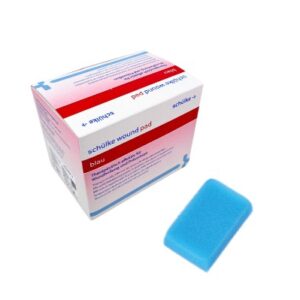 Burete de curățare a plăgilor 1 buc Tampon pentru plăgi blau